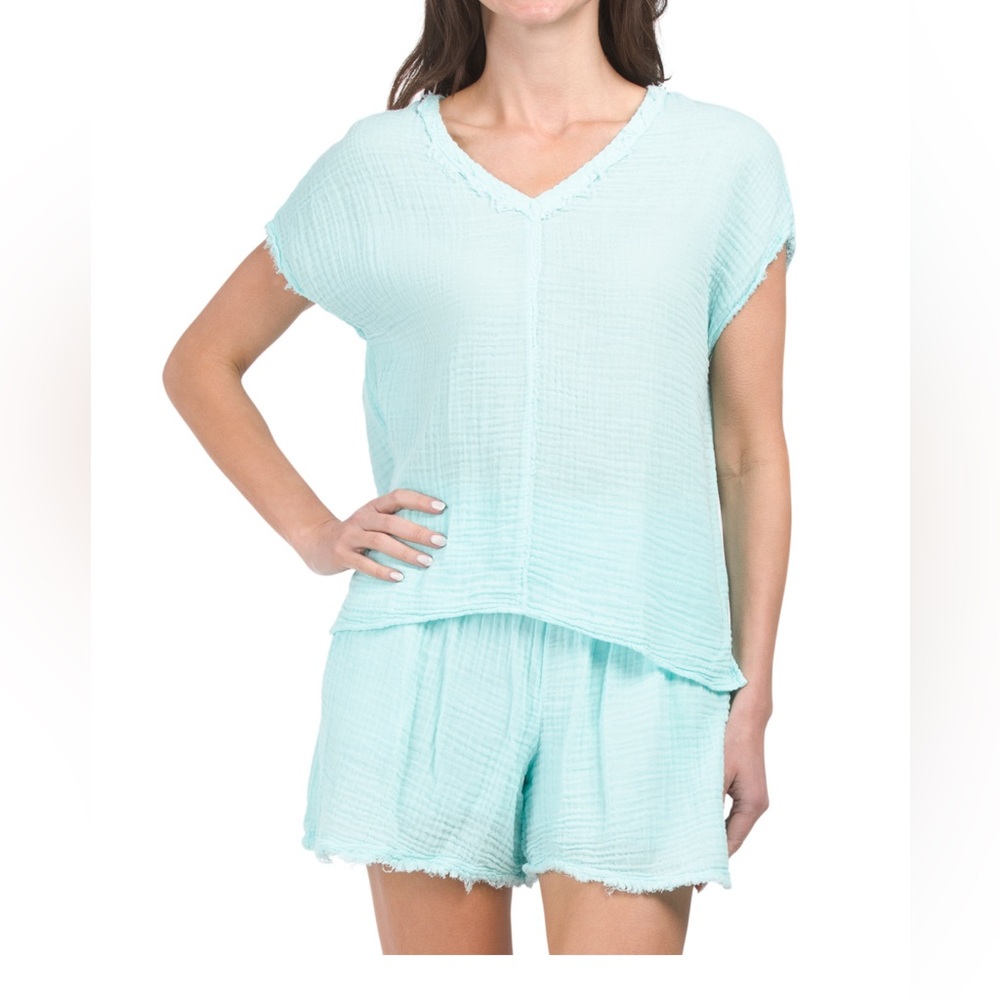 Michael Stars Double Gauze Sia Shorts